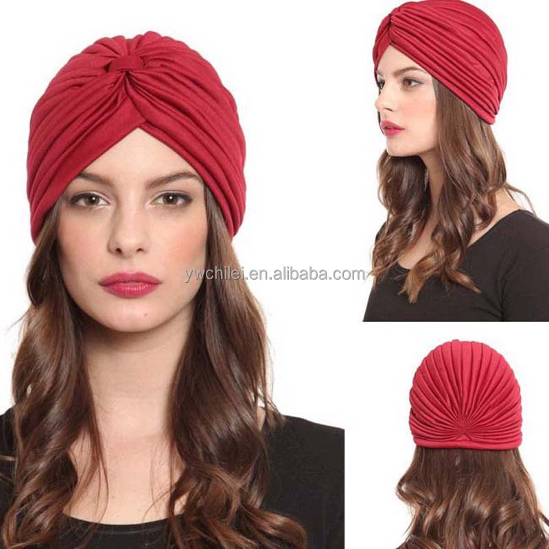 Women Stretchy Turban Hat