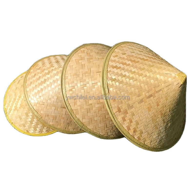 Asian Bamboo Coolie Japanese Weave Straw Vietnamese Farmer Hat