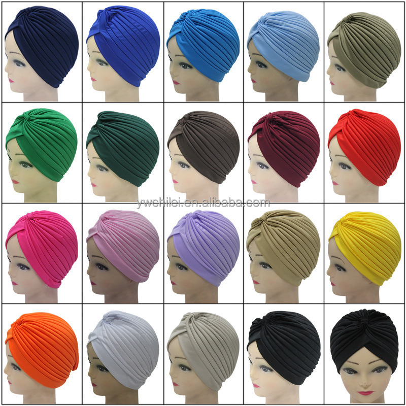 Women Stretchy Turban Hat