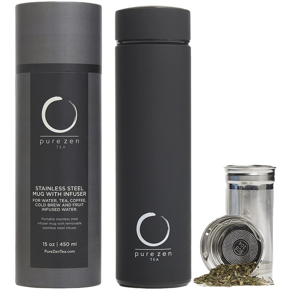 Trending Products 2024 New Arrivals Bottle Supplier 500ml Vacuum Stainless Steel Tea Thermos Bottle