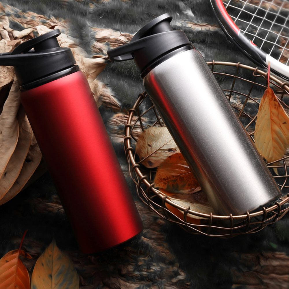 2022 CHUFENG 24 OZ/700ml Single Wall Outdoor Cycling Promotional Stainless Steel Sports Water Bottle