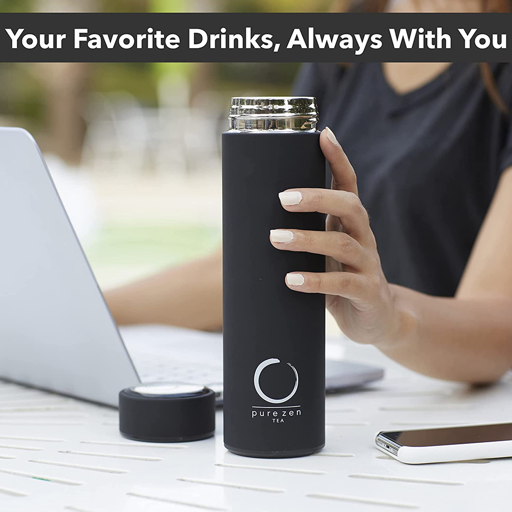 Wholesale Ready to Ship 500ml Insulated Stainless Steel Water Bottle With Filter Vacuum Flasks & Thermoses Cups Termos