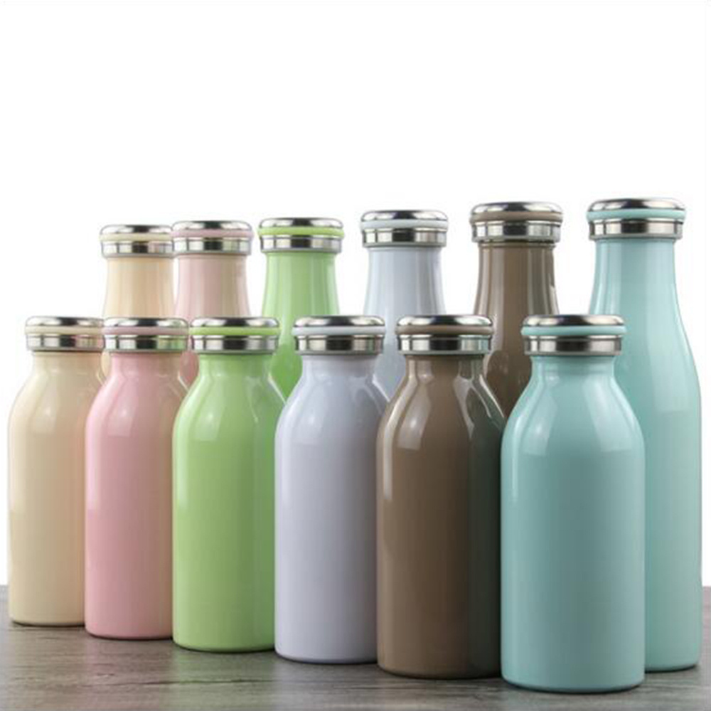 Stainless steel double wall tumbler vacuum insulation cup thermos bottle vacuum milk bottle