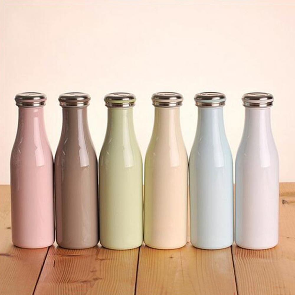 Stainless steel double wall tumbler vacuum insulation cup thermos bottle vacuum milk bottle