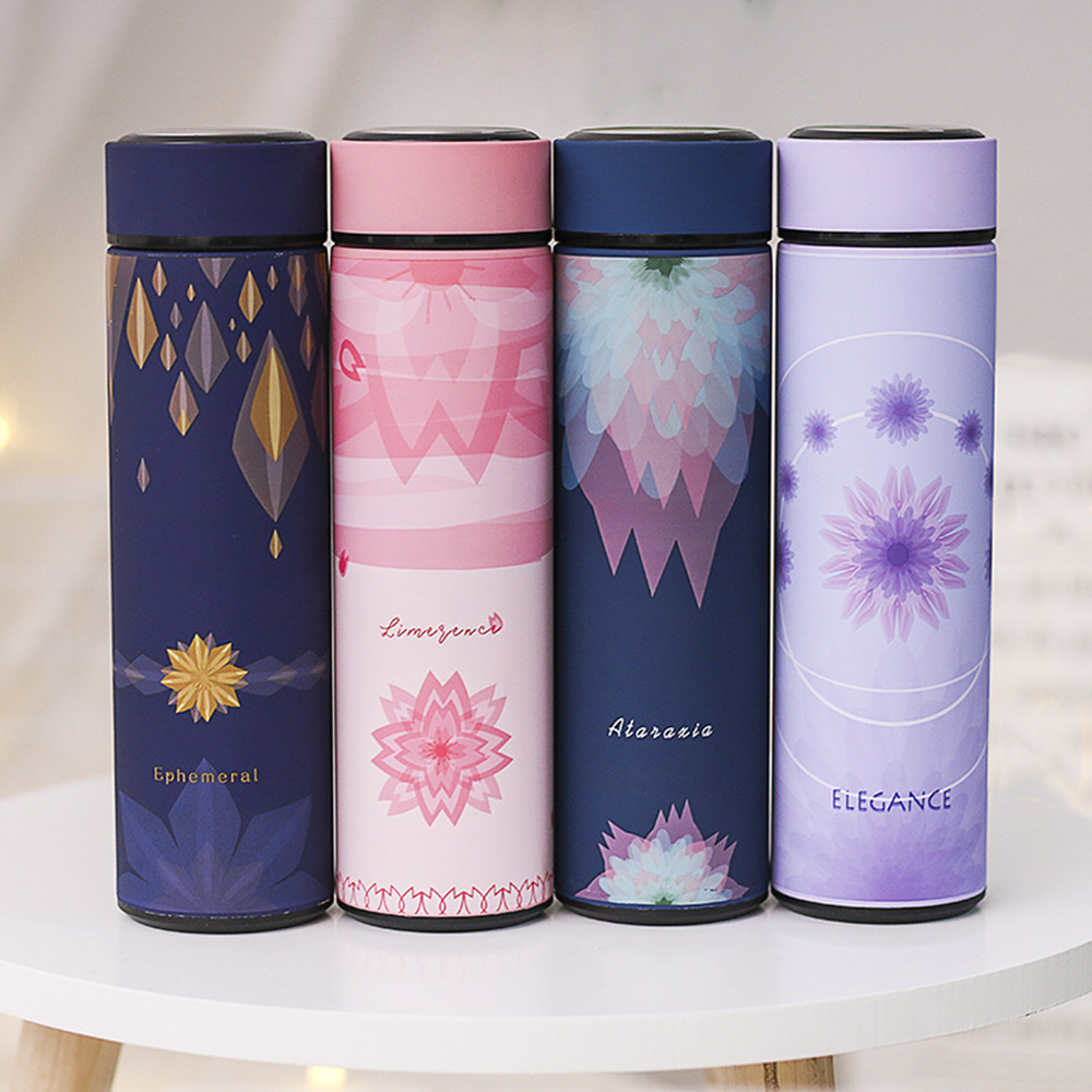 Wholesale Stainless Steel 304 Water Bottle Double Wall Insulated Cup Thermal bottle Tea Vacuum Flask with Filter Thermos bottle