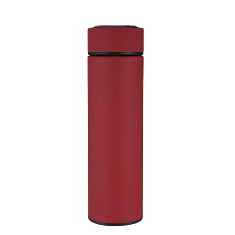 Factory A MAZON Sales 500ml Rubber Paint Soft Touch Thermos Tea Flask