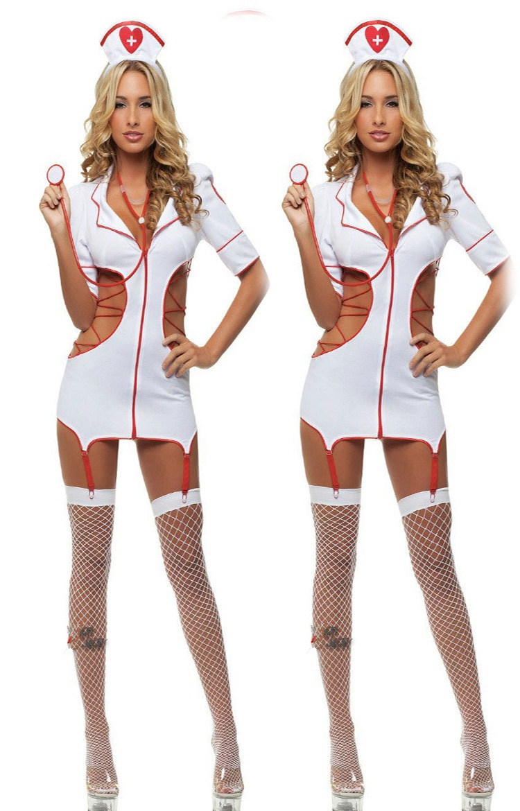 Foreign trade European and American style sexy underwear Nurse uniform suit GamecosplayCosplay Costume lingerie