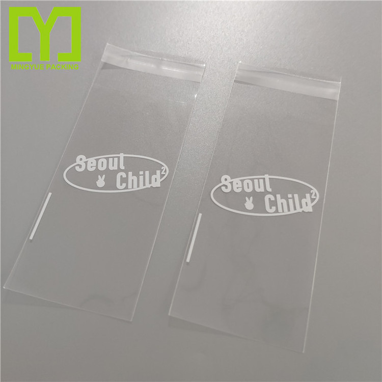 Wholesale High Quality Custom Self Adhesive Clear Opp Plastic Card Sleeves