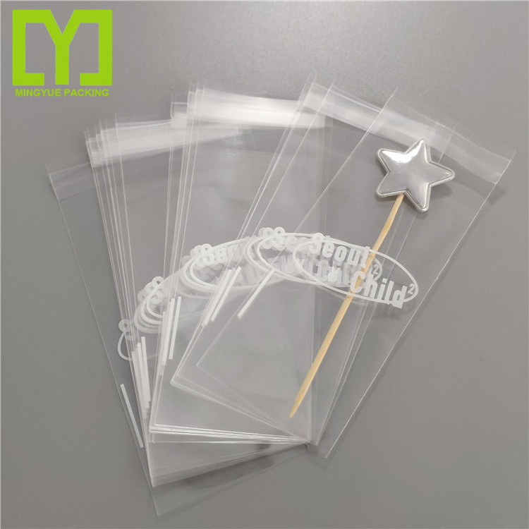 Wholesale High Quality Custom Self Adhesive Clear Opp Plastic Card Sleeves