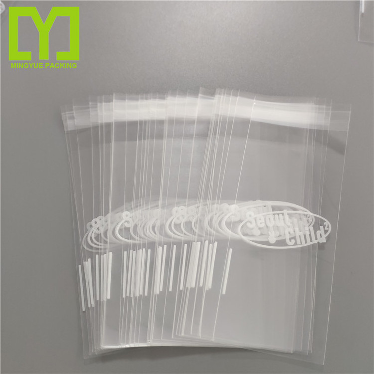 Wholesale High Quality Custom Self Adhesive Clear Opp Plastic Card Sleeves