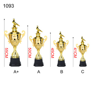 Trophy Cup Custom Medals And Trophies Brass Statue Souvenir Sports Gifts Custom Design Large Metal Trophy Cup