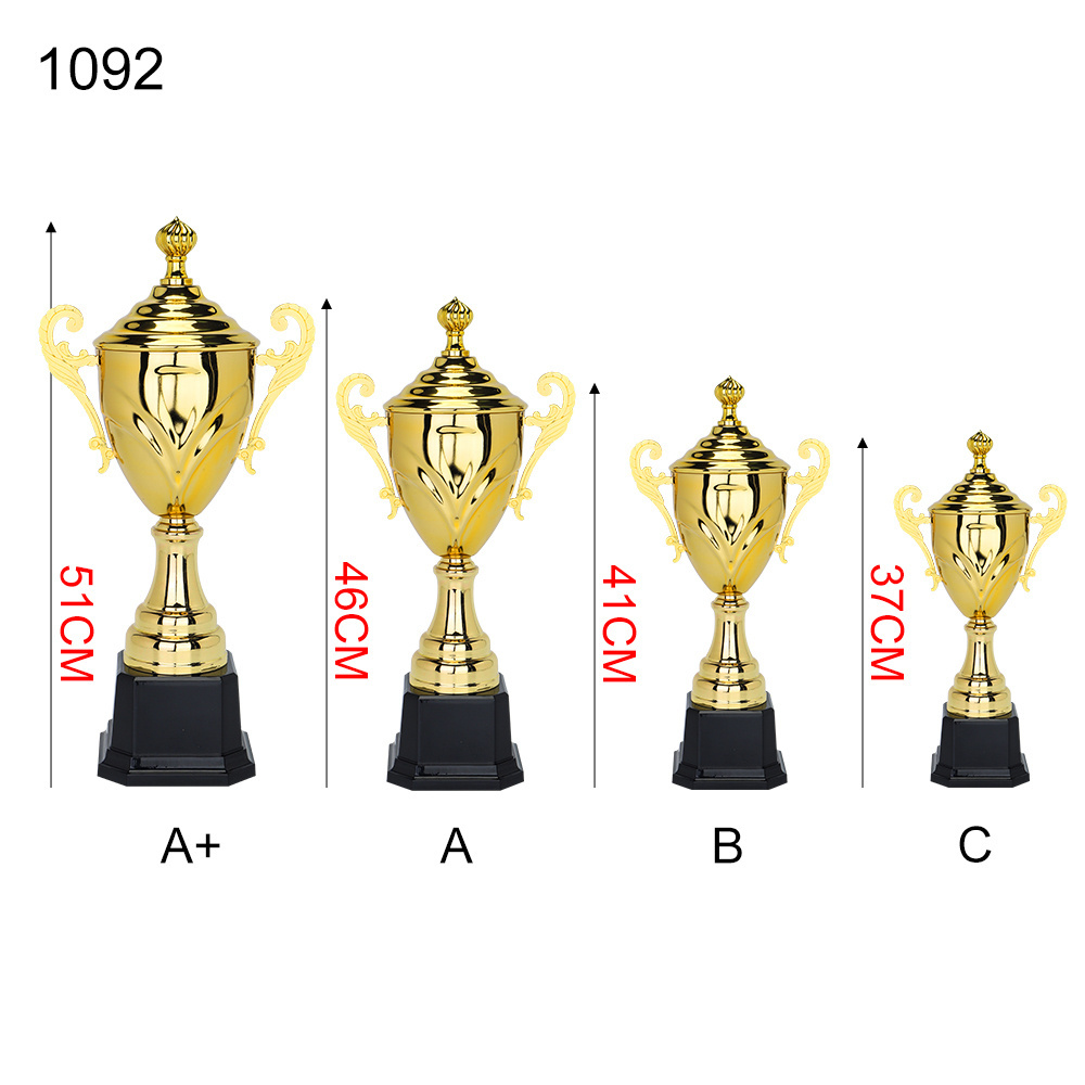 Trophy Cup Custom Medals And Trophies Brass Statue Souvenir Sports Gifts Custom Design Large Metal Trophy Cup