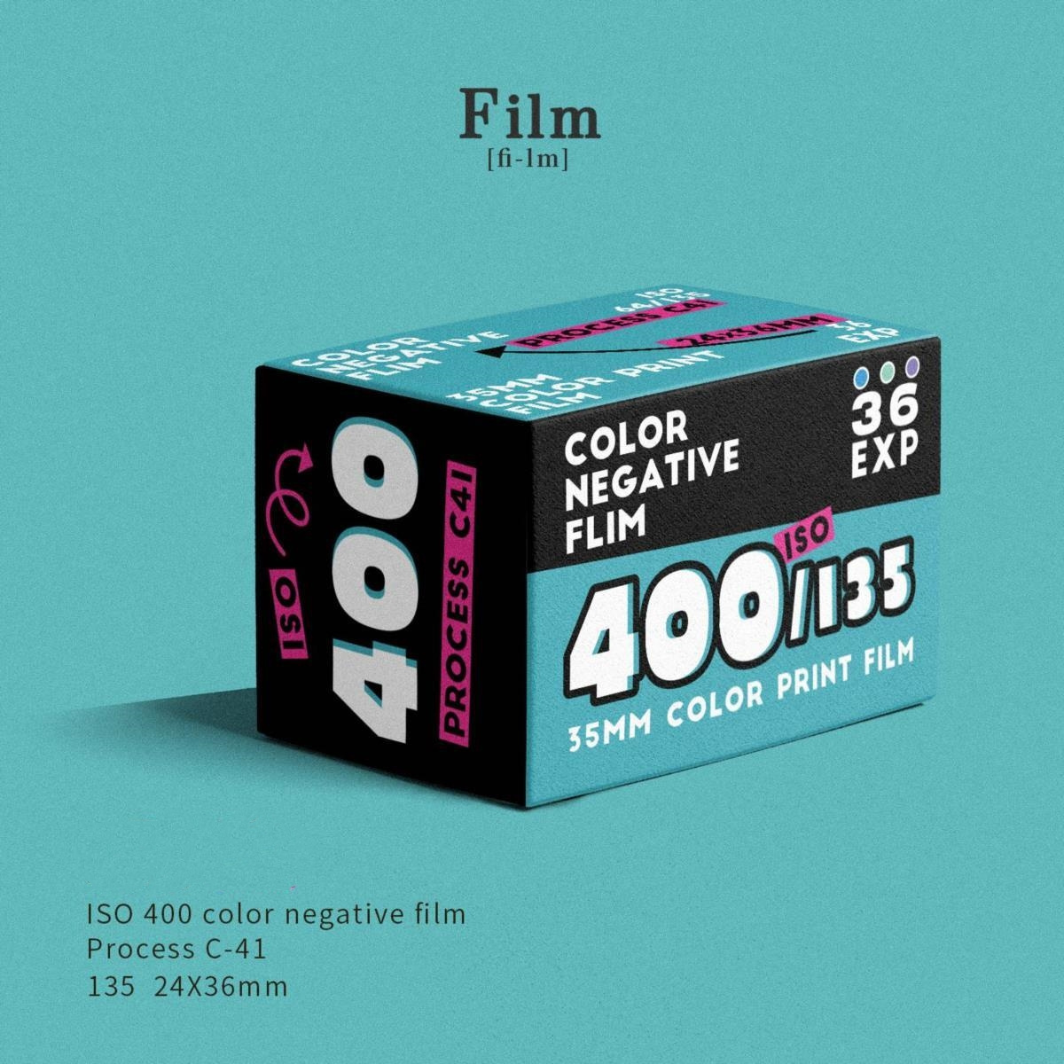 35mm Color Film Rolls 64 200 400 320 ISO With DX Disposable Camera Negative Film 36EXP Process C-41 Film For Camera