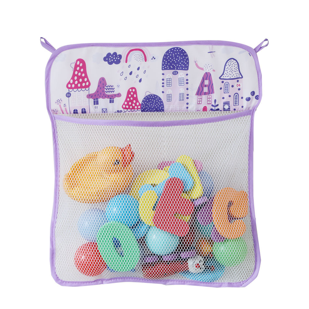 Multiple Large Capacity Multi Use Bathtub Toy Storage Bag Baby Bath Toy Organizer For Kids