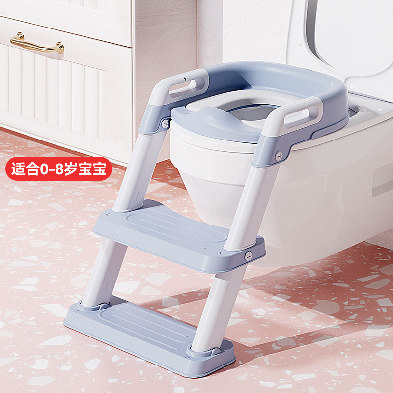 Folding Infant Potty Children's Pot Baby Toilet Training Chair With Step Stool Ladder Toilet Seat Boys Girls Potties