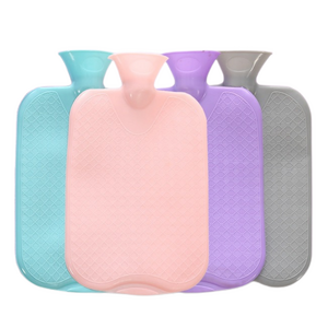 2L Hot Water Bottle Water filling Rubber Hot Water Bag with cover Pain Relief Heating Pad Durable