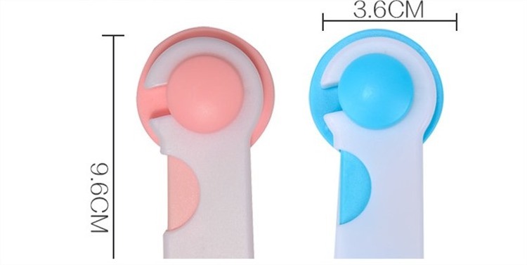 Logo Lock Protection Of Children baby's safety care Locking Doors For Baby's Safety Kids Plastic Protection Safety Lock