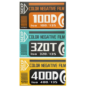 35mm Color Film Rolls Disposable Camera Negative Film 400 320 100 ISO 36 Exp Process C-41 Film For Camera