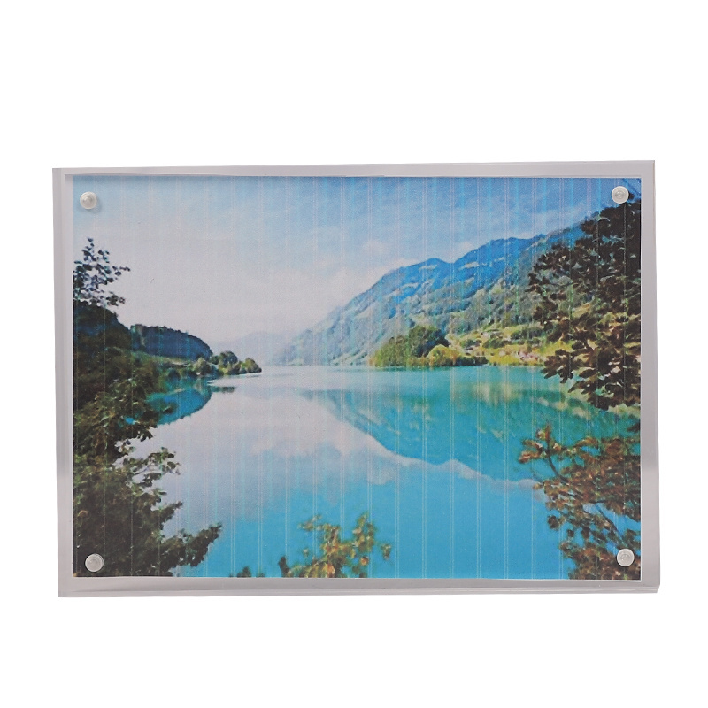 Acrylic Photo Picture Frame Factory Wholesale 98% UV-Anti Acrylic Photo Frame Magnetic Clear Acrylic Photo Frames 4x6