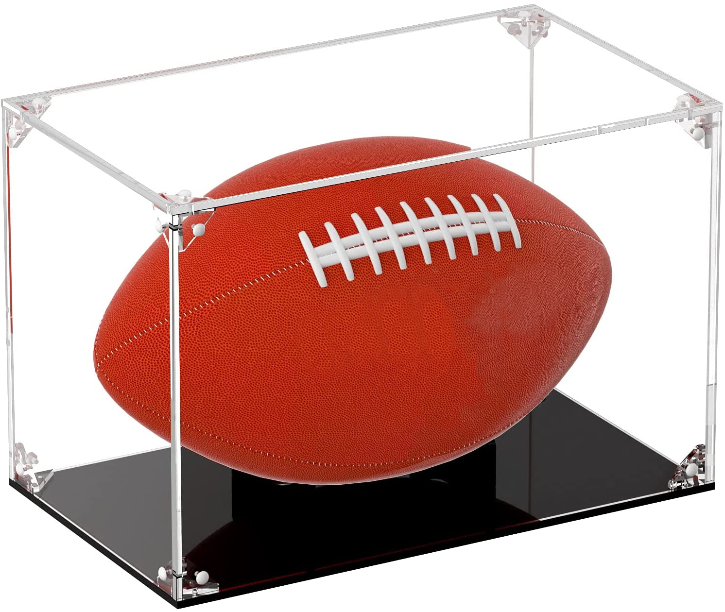 Acrylic Display Case Acrylic Clear Box Football Boutique Display Stand