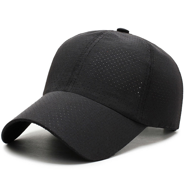 Promotional Men Women Spring Summer Quick-Drying Mesh Fitted Baseball Hats Custom Cool Fan Bicycling Climbing Sport Cap Hats