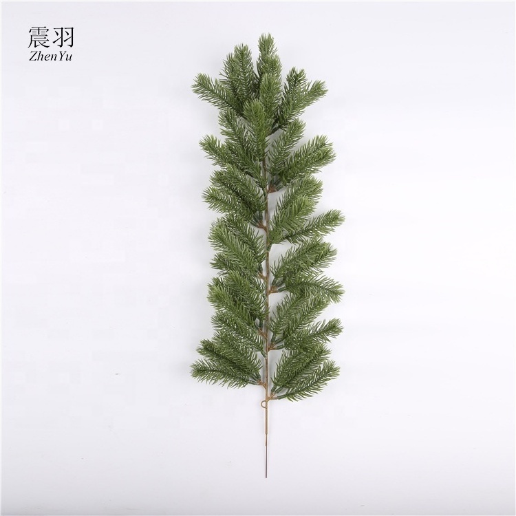 Artificial Pine Branches Plastic Pine Branch Accessories for Christmas DIY Craft Office Home Events Decor