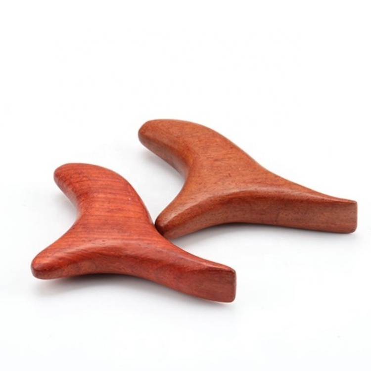 Hot Sale Reusable Wooden Gua Sha Scraping Massage Tool For Reduce Head, Neck and Muscle Pain