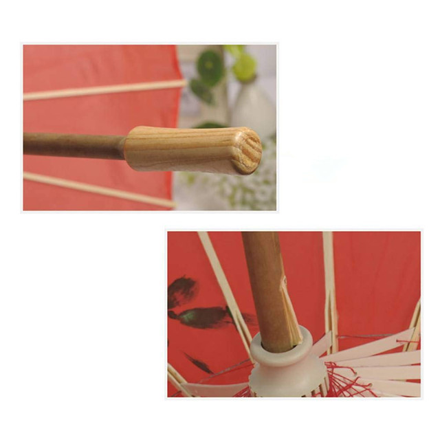 Japanese Chinese Wooden handle umbrella parasol paper umbrella for wedding parties, photography