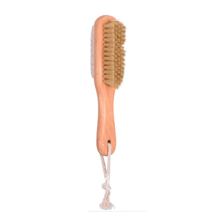 Hot Selling 2 in 1 Foot Massage Brush Spa Exfoliationing Clean Pumice Brush