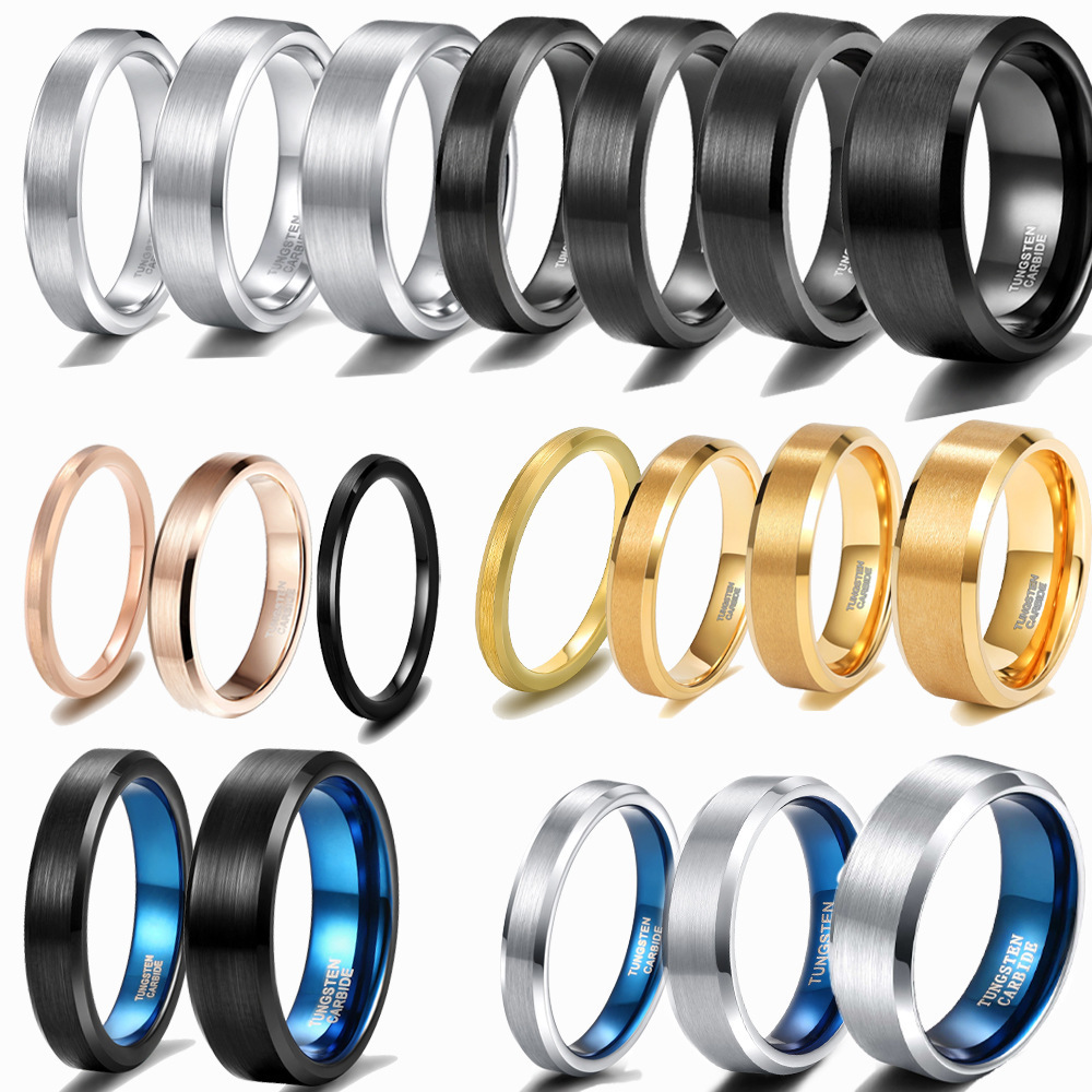 DAIHE Wholesale Fine Jewelry Tungsten Rings Tungsten Carbide Ring For Men And Women