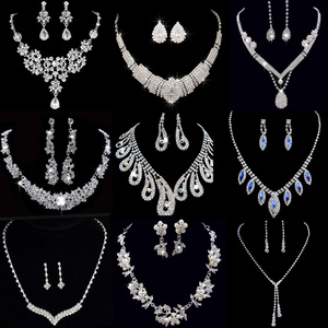 DAIHE Wholesale Price Fashion Jewelry Indian Bridal Wedding Jewelry Sets For Women