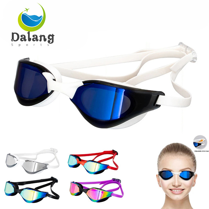 New Profession Plating Waterproof UV Protection Competition Anti-Fog Outdoor Match Eyewear goggles swim arena swimming glasses