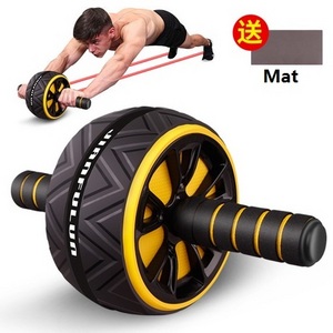 hot selling High Quality Noise free non-slip ab wheel roller 6 in 1 ab wheel roller kit with ab mat fitness exerciser abs roller