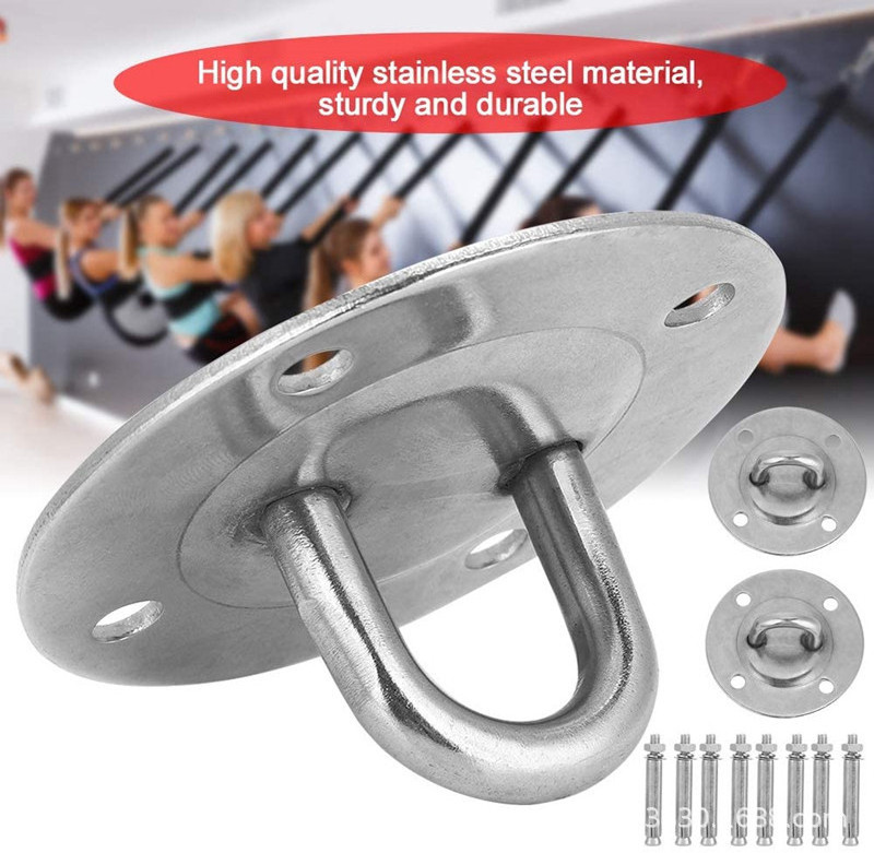 Stainless Steel Suspension Hammock Mount Ceiling Hooks Bracket Swing Kit Hangers For Hammock Aerial Yoga Hanging Chair