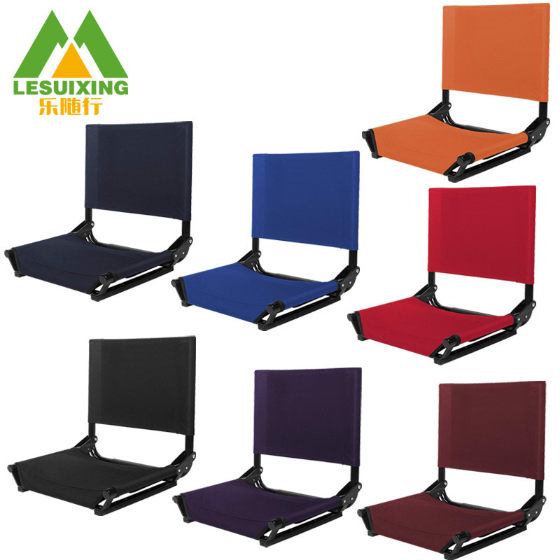 Wholesale Hot Sale Customize Outdoor Portable Foldable Picnic Bleacher Seat Cushion Stadium Seat Camping Fishing Chair