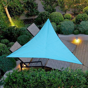 Outdoor triangle canopy 3M4M6M anti-splashing sunscreen awning canopy Tarp Tent Triangle Sun Shelter Beach Shade Sail