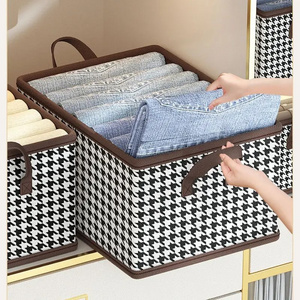 T-Shirt Foldable Storage Box Denim Pants Organizer for Closet Bedroom Wardrobe Clothes Organizer Underwear Organizer Cabinets