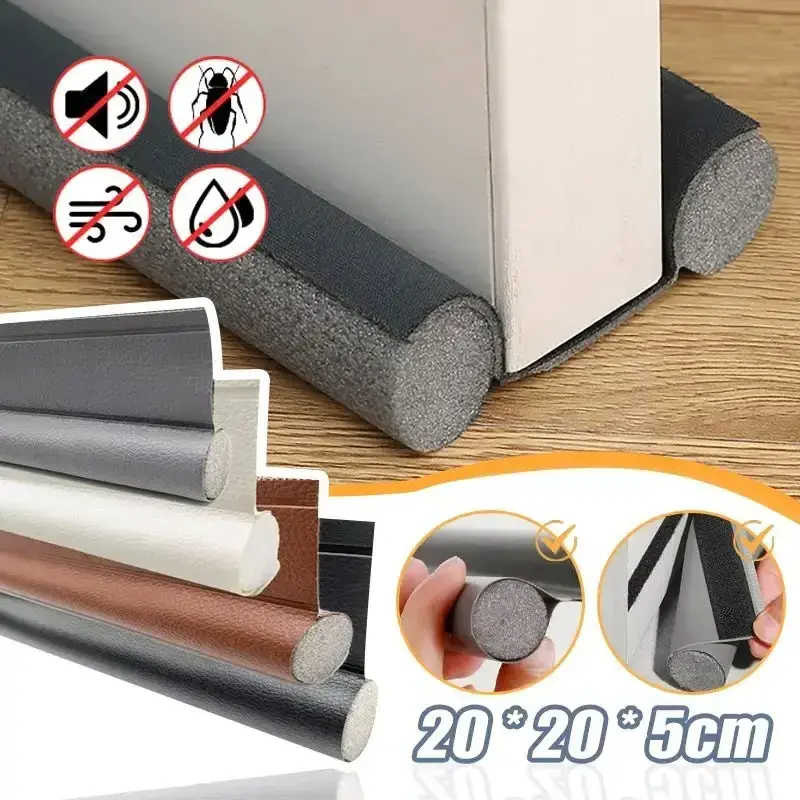 Anti-Cold Under Door Strip Washable And Removable Door Draft Stopper Weather Stripping Door Bottom Seal Strip Foam Weatherstrip