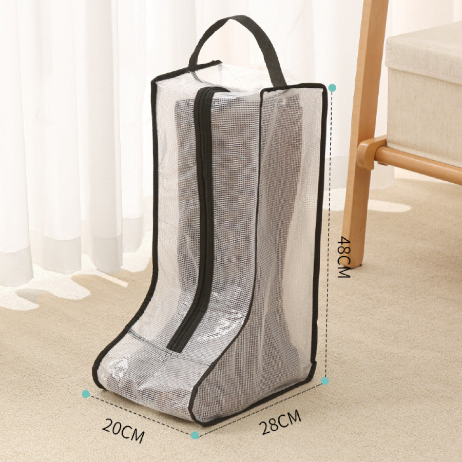 Travel Shoe Bag Fabric Short Boots And Tall Boots Organizer Boot Protector Bag Dust Bag