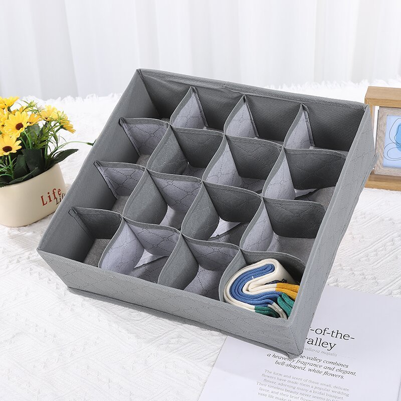 Organizer Underwear Socks Bra Pants Scarf Tie Storage Box Jeans Clothing Organization Dividers for Drawers Clothes Organizer