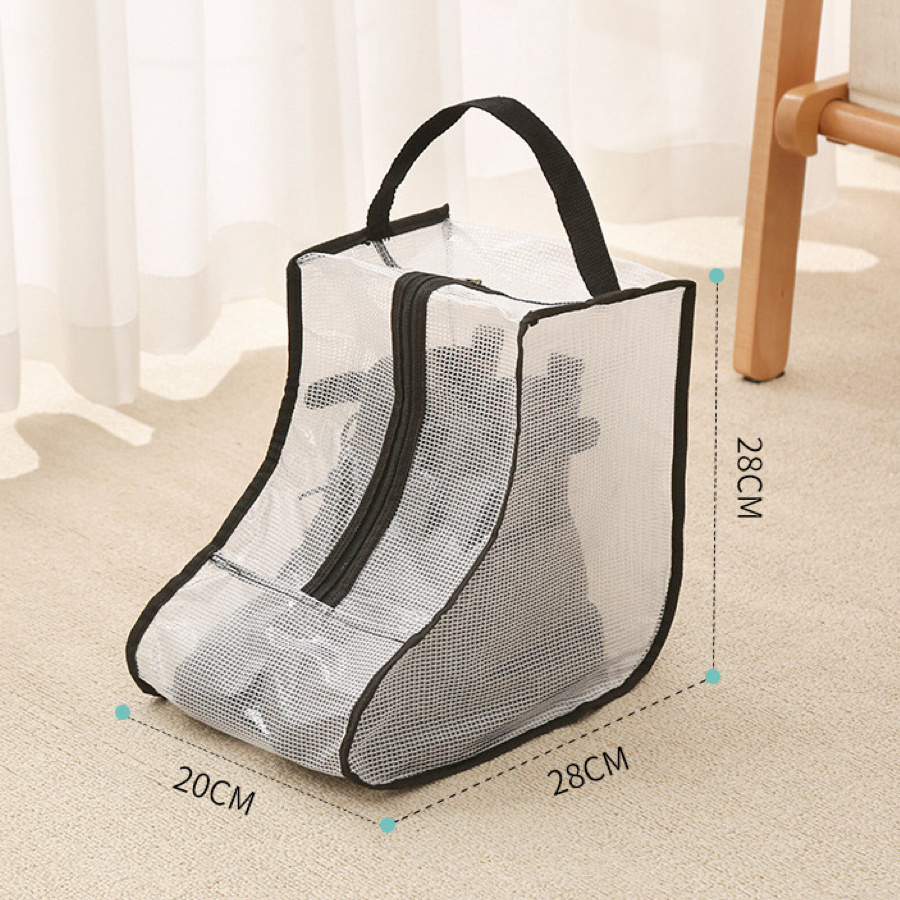 Travel Shoe Bag Fabric Short Boots And Tall Boots Organizer Boot Protector Bag Dust Bag