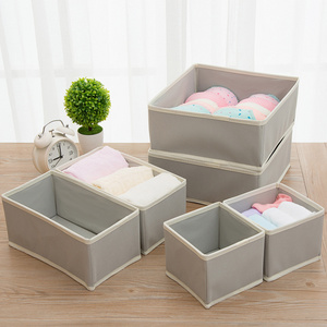 Foldable Wardrobe Clothes Organizer Box Cabinet Closet Tshirt Jeans Box Organizer Bins Containers Socks Underwear Storage Box