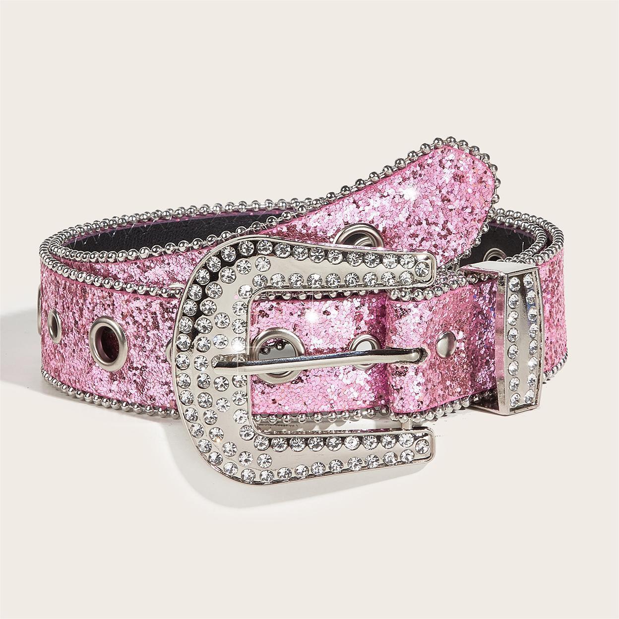 Luxury brand New Custom Designer Crystal Rhinestone Belts Bb Simon