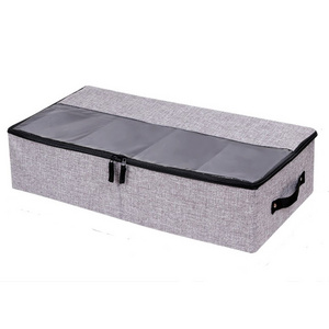 400830 Underbed Storage Containers with Lids, Under Bed Storage Organizer Box with Handle, Foldable Storage Bags for Shoes