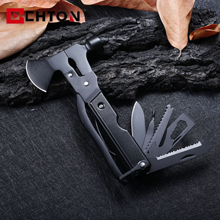 15 In 1 Outdoor Multitool Broken Windows Camping Multi Plier Multifunction Survival Equipment EDC Hammer