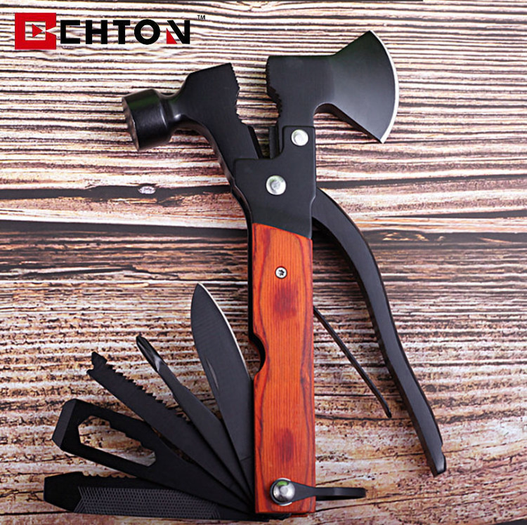 15 In 1 Outdoor Multitool Broken Windows Camping Multi Plier Multifunction Survival Equipment EDC Hammer