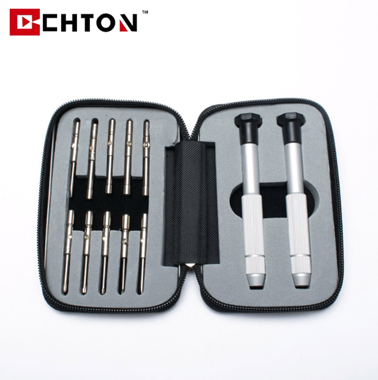 12 In 1 Screw Driver Precision Mini Multi Bit Phillips for Eyeglasses Mobile Screwdriver Set