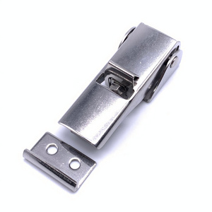 Stainless steel cabinet hasp lock