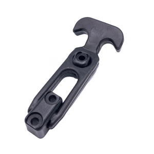 Rubber Front Mount Flexible Draw Latch T-shaped draw latch for engineering machine