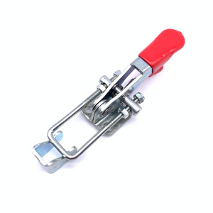 quick release flexible and self locking hasp fastener and metal buckle latch